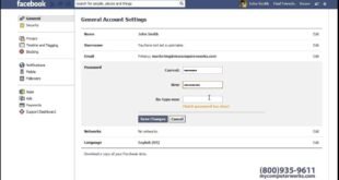 How to Change Your Facebook Password